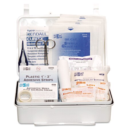 Pac-Kit Industrial #25 Weatherproof First Aid Kit, 159-Pieces, Plastic Case 6084